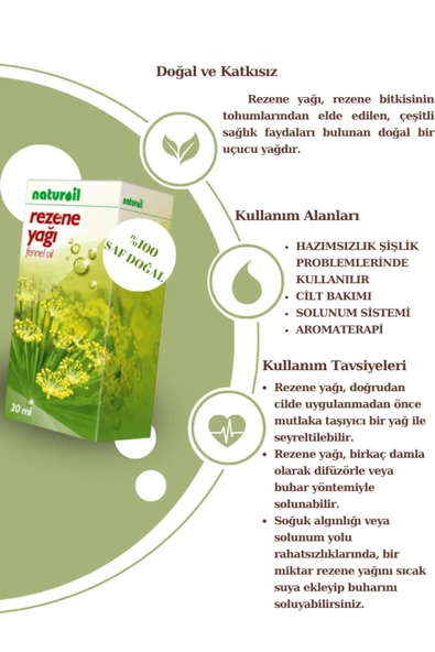 Rezene Yağı 20 ml - Resim 2
