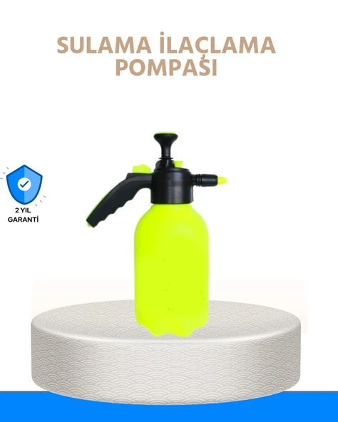 2l Bahçe Ve Araç Temizlik Pompası Bakır Uçlu Basınçlı Sprey ürün görseli 1