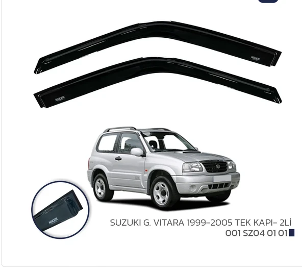 Suzuki Grand Vitara 1998-2005 2 Kapı Cam Rüzgarlığı ürün görseli 1