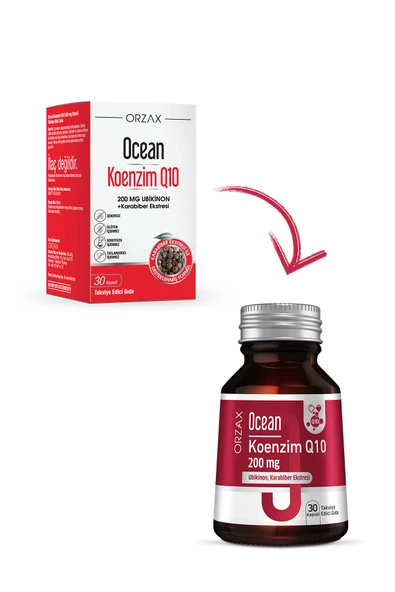 Ocean Koenzim Q10 200 Mg 30 Kapsül ürün görseli 1