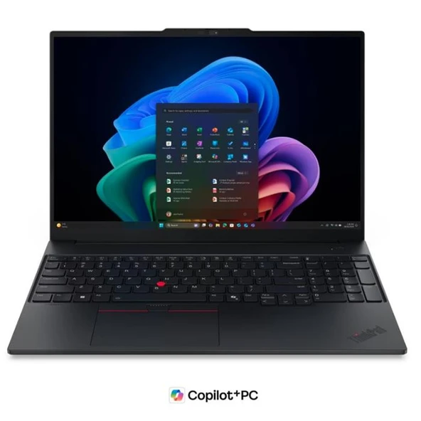 Lenovo ThinkPad E16 Gen 3 22AY0037TX Intel Core Ultra 5 225U 16GB DDR5 512GB SSD 16" WUXGA Dos Notebook ürün görseli 1
