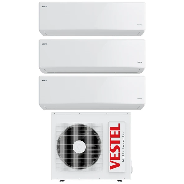 Vestel Flora Doğa Multi Inverter Plus AC 9+9+12 Klima ürün görseli 1