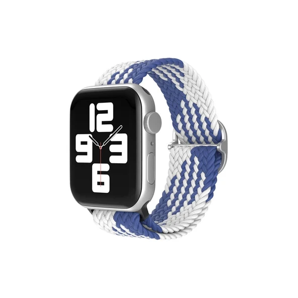 Watch 42Mm Kordon - Mavi-Beyaz ürün görseli 1