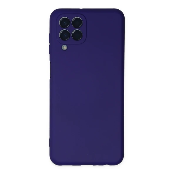 Galaxy M33 Kılıf Nano İçi Kadife Silikon - Mor ürün görseli 1