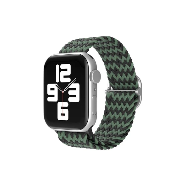 Watch 38Mm Kordon - Zigzag Yeşil-Siyah ürün görseli 1