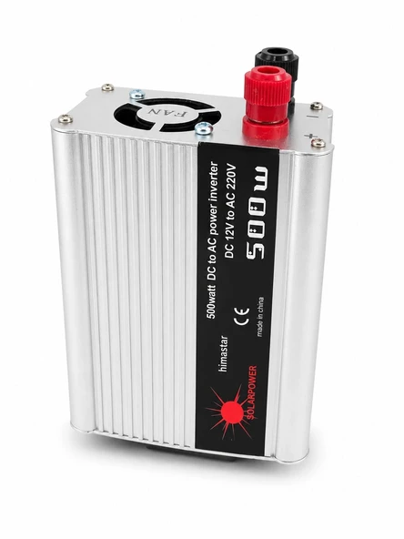 Araçtan Ev Tipi Priz 500W Kullanımı İnvertör - Resim 5