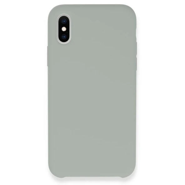 İphone Xs Kılıf Lansman Legant Silikon - Gri ürün görseli 1