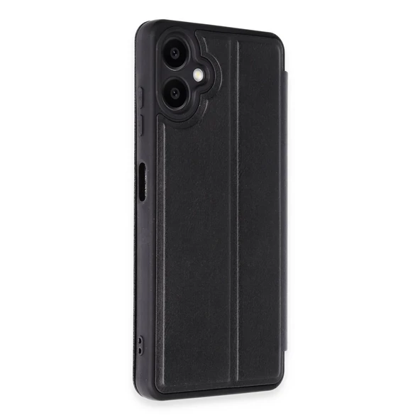 A06 Flip Cover - Siyah - Resim 2