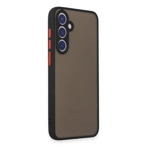 S23 Montreal Silikon Kapak - Siyah - Resim 2