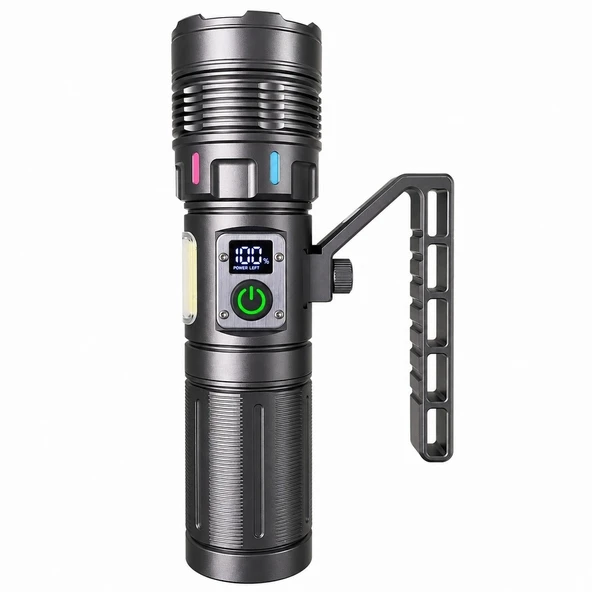 Gold Gp-292 50 Watt 5000 Lümen Profesyonel Şarjlı El Feneri ürün görseli 1