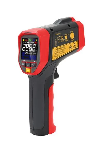 UNİ-T UT302C+ Infrared Lazerli Termometre - Resim 3