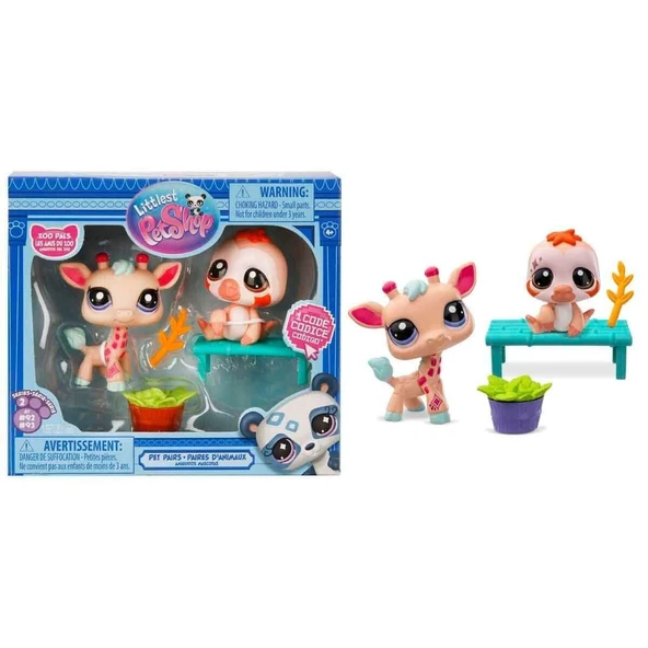 0620 Littlest Pet Shop - Minişler 2’Li Figür Seti S2 ürün görseli 1