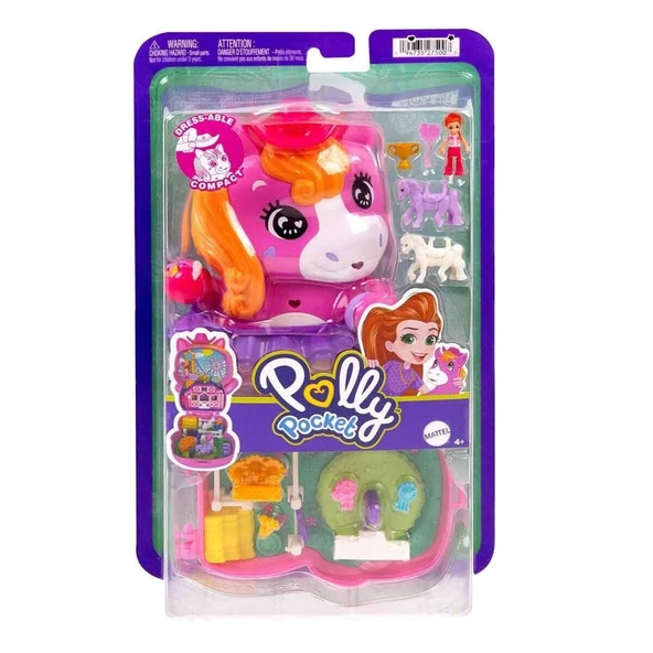 Jfg56 Polly Pket Maceraları Mikro Oyun Seti ürün görseli 1