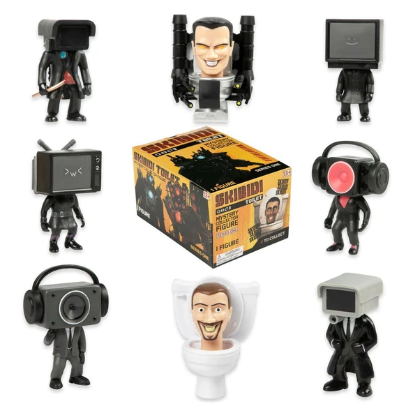 Kbd00000 Skibidi Toilet Figür Surpriz Paket ürün görseli 1