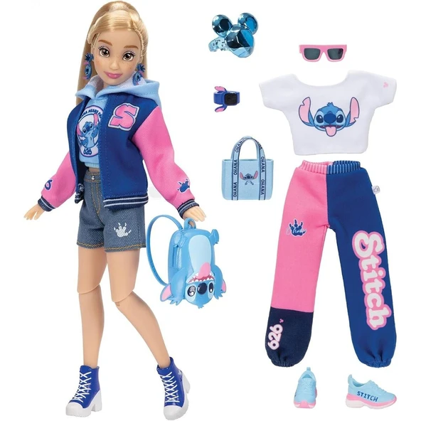 Jkily23946 Ily 4Ever Stitch Kolej Temalı Bebek Kıyafet Aksesuarları ürün görseli 1