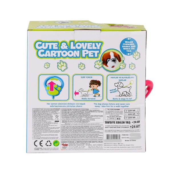 Pr66022-25 Yürüyen Tasmalı Peluş ürün görseli 1