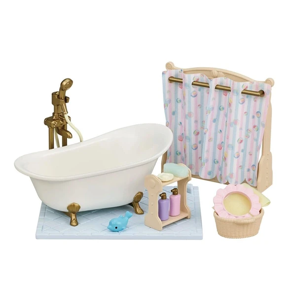 5739 Sylvanian Families Banyo Duş Seti (Figürler Dahil Değildir) +3 Yaş ürün görseli 1