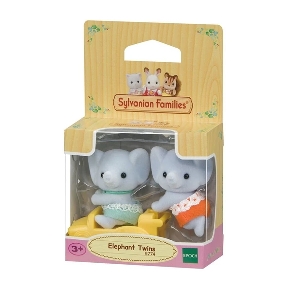 5774 Sylvanian Families İkiz Fil Bebekler+4 Yaş ürün görseli 1