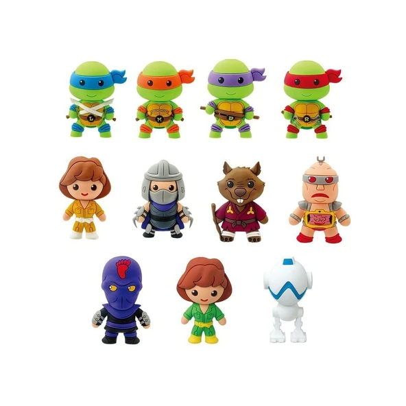Mono 63160 Monogram Ninja Turtles Klipsli Figür Seri 1 24Lü Display ürün görseli 1