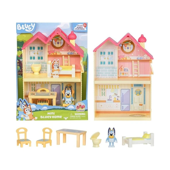 Bluey 17614 Bluey Mini Ev Figür Oyun Seti - Resim 2