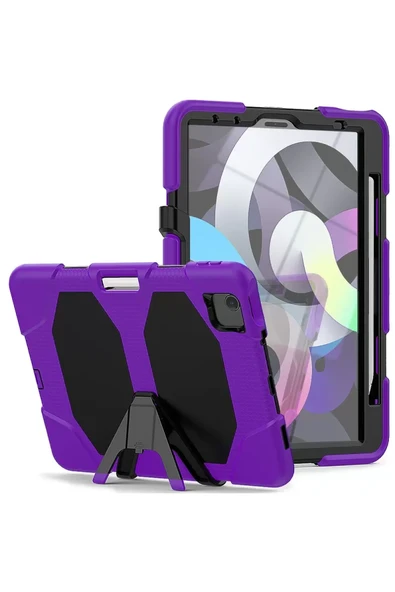 Newface Apple iPad Pro 11 (2020) Kılıf Griffin Tablet Kapak - Mor ürün görseli 1