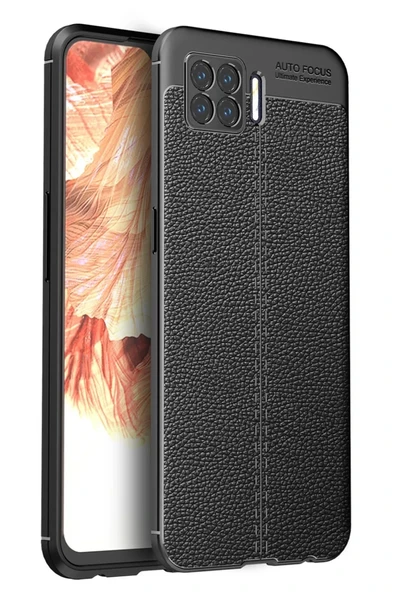 Newface Oppo A73 Kılıf Auto Focus Kapak - Siyah ürün görseli 1