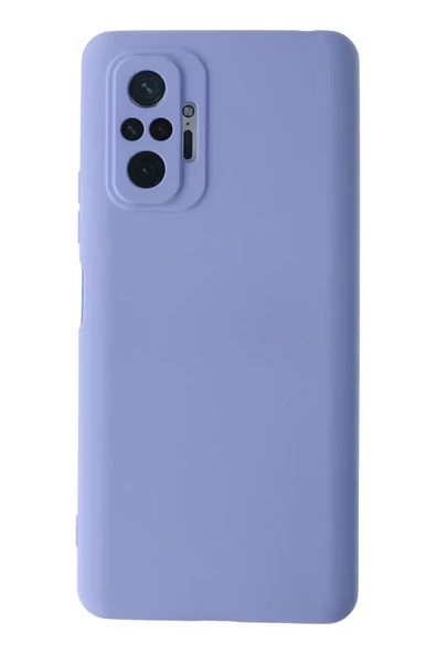 Newface Xiaomi Redmi Note 10 Pro Kılıf Nano içi Kadife Silikon - Lila ürün görseli 1