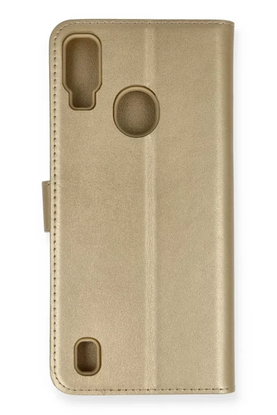 Newface Reeder P13 Blue Kılıf Trend S Plus Kapaklı Kılıf - Gold ürün görseli 1