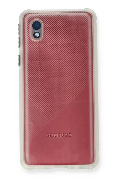 Newface Samsung Galaxy A01 Core Kılıf Miami Şeffaf Silikon - Şeffaf ürün görseli 1