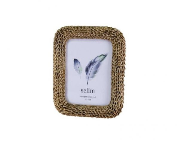 Crearthome  Chain Çerçeve Altın 13x18 cm SCRV117ALT84RS ürün görseli 1