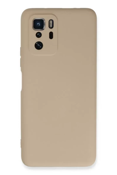 Newface Xiaomi Poco X3 GT Kılıf Nano içi Kadife Silikon - Pudra ürün görseli 1