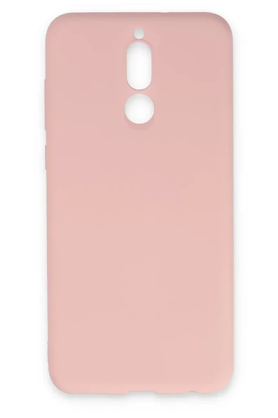 Newface Huawei Mate 10 Lite Kılıf Nano içi Kadife Silikon - Pudra ürün görseli 1