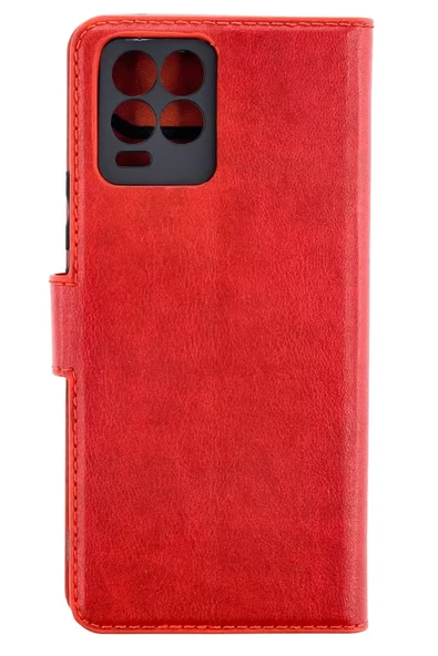Newface Realme 8 Pro Kılıf Trend S Plus Kapaklı Kılıf - Kırmızı ürün görseli 1