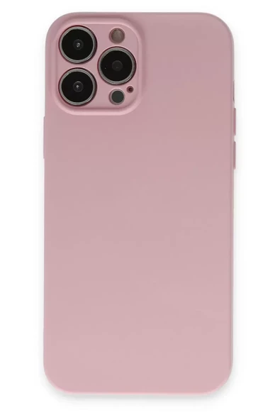 Newface Apple iPhone 13 Pro Kılıf Nano içi Kadife Silikon - Pembe ürün görseli 1