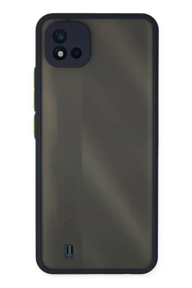 Newface Realme C11 2021 Kılıf Montreal Silikon Kapak - Lacivert ürün görseli 1