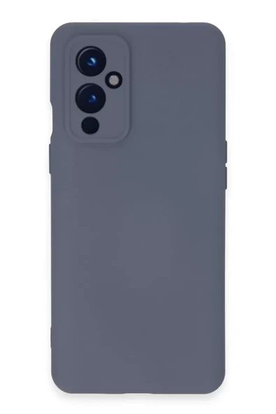 Newface One Plus 9 Kılıf Nano içi Kadife Silikon - Gri ürün görseli 1