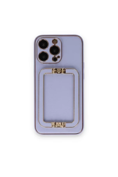 Newface Apple iPhone 14 Pro Kılıf Coco Elit Kapak - Lila ürün görseli 1