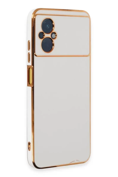 Newface Xiaomi Poco M5 Kılıf Volet Silikon - Beyaz ürün görseli 1