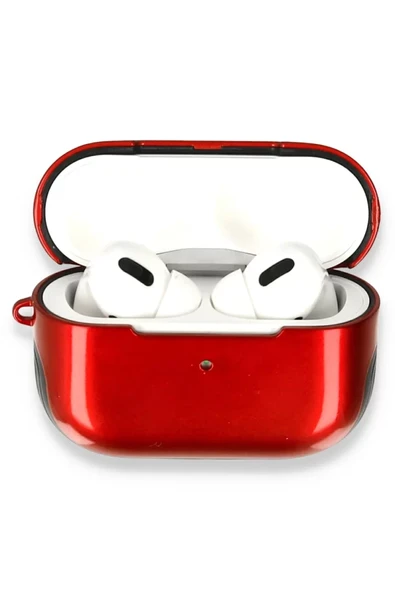 Newface Apple Airpods Pro (1.nesil) 3in1 Kılıf - Kırmızı ürün görseli 1