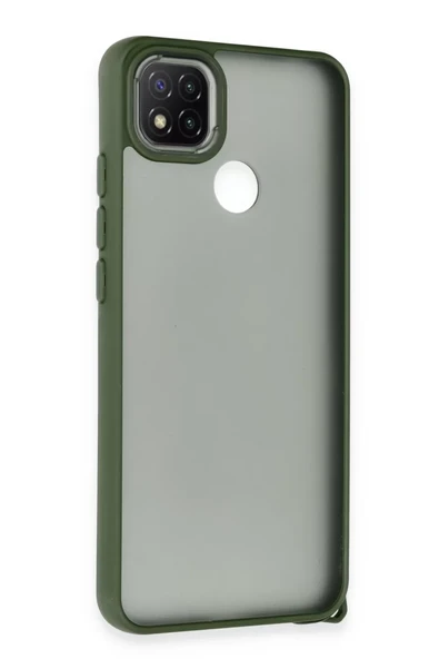 Newface Xiaomi Redmi 9C Kılıf Elegant Kapak - Yeşil ürün görseli 1
