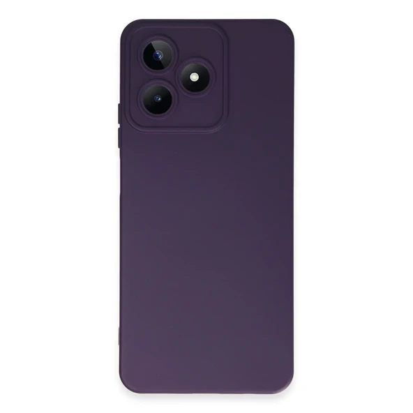 C53 Kılıf Nano içi Kadife Silikon - Mor