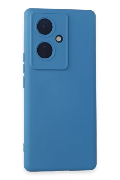 Newface Vivo V29 Lite Kılıf Nano içi Kadife Silikon - Mavi ürün görseli 1