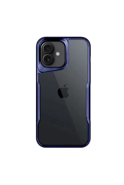 Newface Apple iPhone 16 Kılıf Boyi Silikon Kapak - Lacivert ürün görseli 1