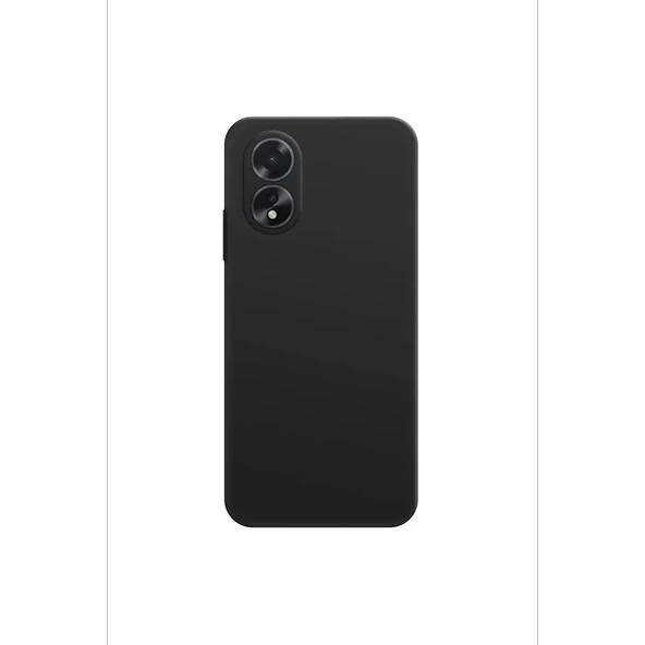 Newface Oppo A38 Kılıf First Silikon - Siyah - Resim 3