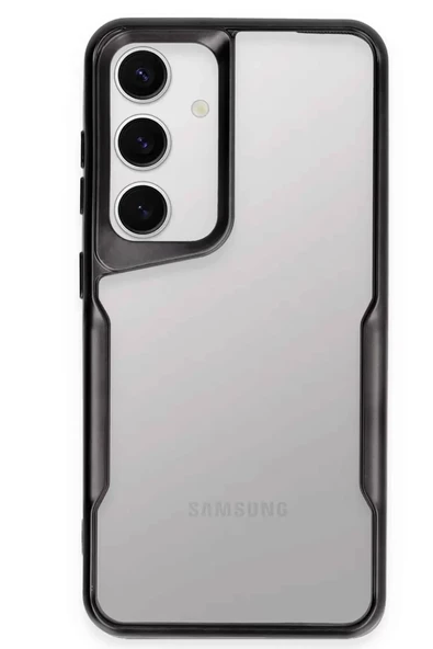 Newface Samsung Galaxy S24 Kılıf Boyi Silikon Kapak - Siyah ürün görseli 1