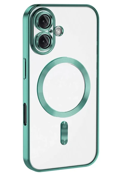 Newface Apple iPhone 16 Plus Kılıf Kross Magneticsafe Kapak - Turkuaz ürün görseli 1