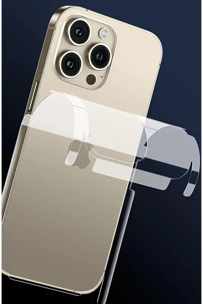 Newface Apple iPhone 16E 360 Full Body Arka Koruyucu - Resim 3
