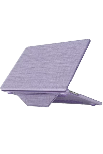 Newface Apple Macbook Air 13.6 Macbook Kumaş Kapak - Mor ürün görseli 1