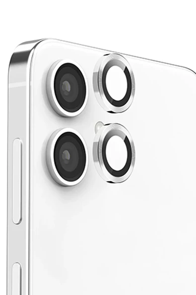 Newface Samsung Galaxy A06 Raze Metal Kamera Lens - Gümüş ürün görseli 1