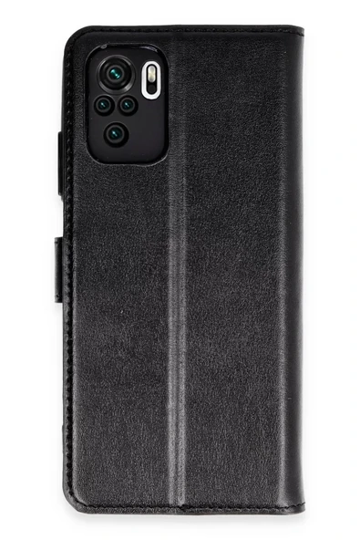 Newface Xiaomi Mi Note 10 Trend S Plus Kapaklı Kılıf - Siyah ürün görseli 1